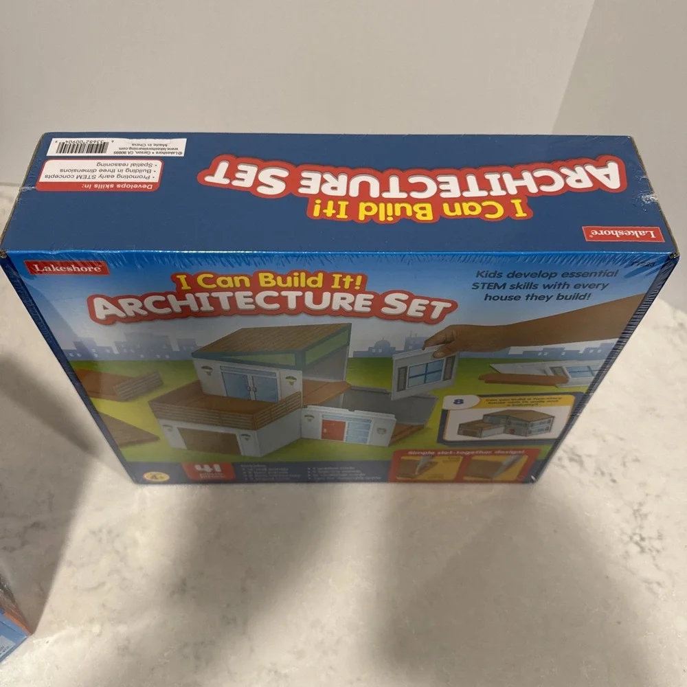 Lakeshore Learning I Can Build It! Architecture Set STEM Building Toy Brand New